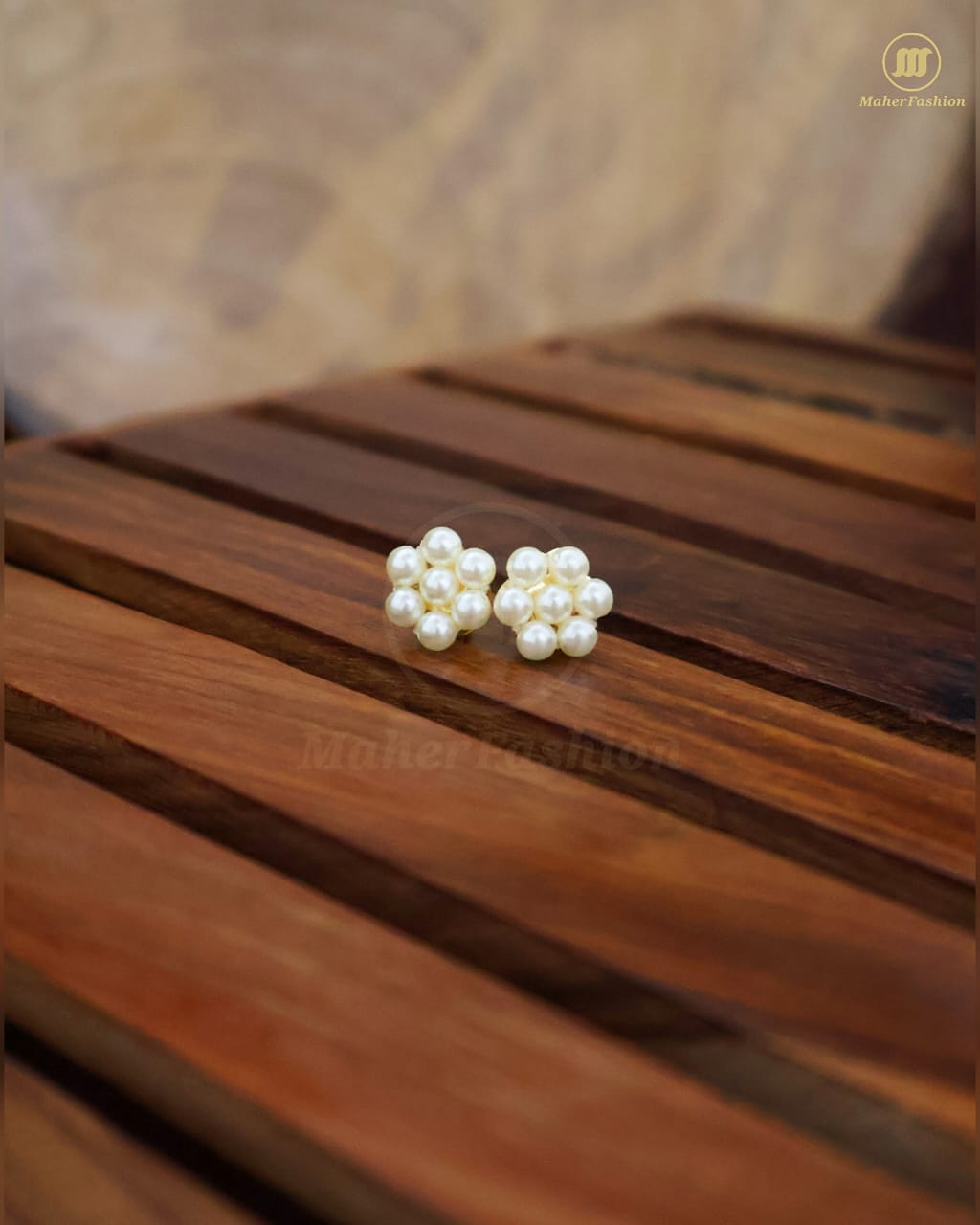 Simple Pearl Earrings|Designer Earrings 